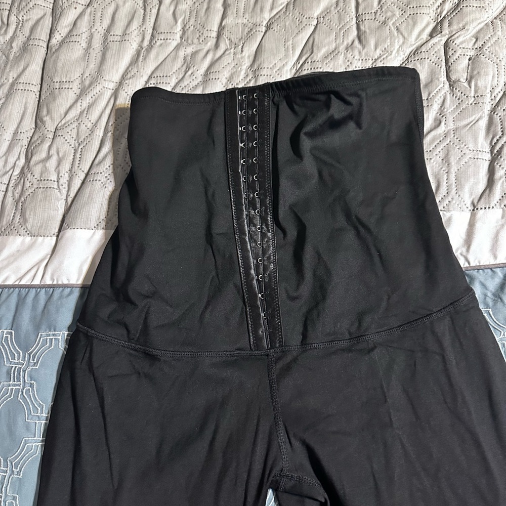 Sleek Black High-Waisted Shapewear